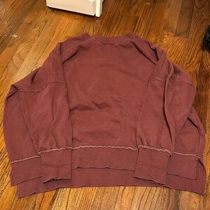 Maroon Aerie sweatshirt